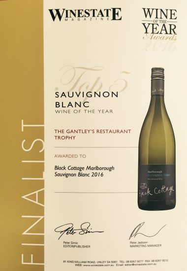 Sauvignon Blanc Finalist