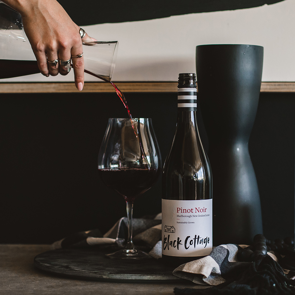 Black Cottage Pinot Noir Marlborough Web
